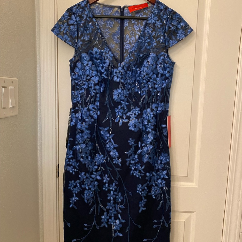 Carmen Marc Valvo cocktail dress NWT